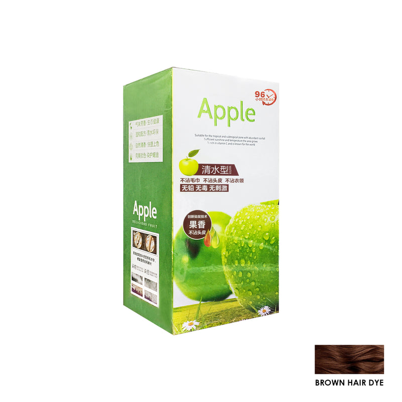 96H Apple Ammonia Free Brown  Hair and Beard Dye Color