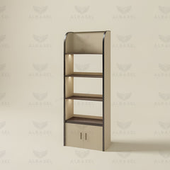 Beige Color Salon Spa Product Display Shelf Stand Middle Set - al basel cosmetics