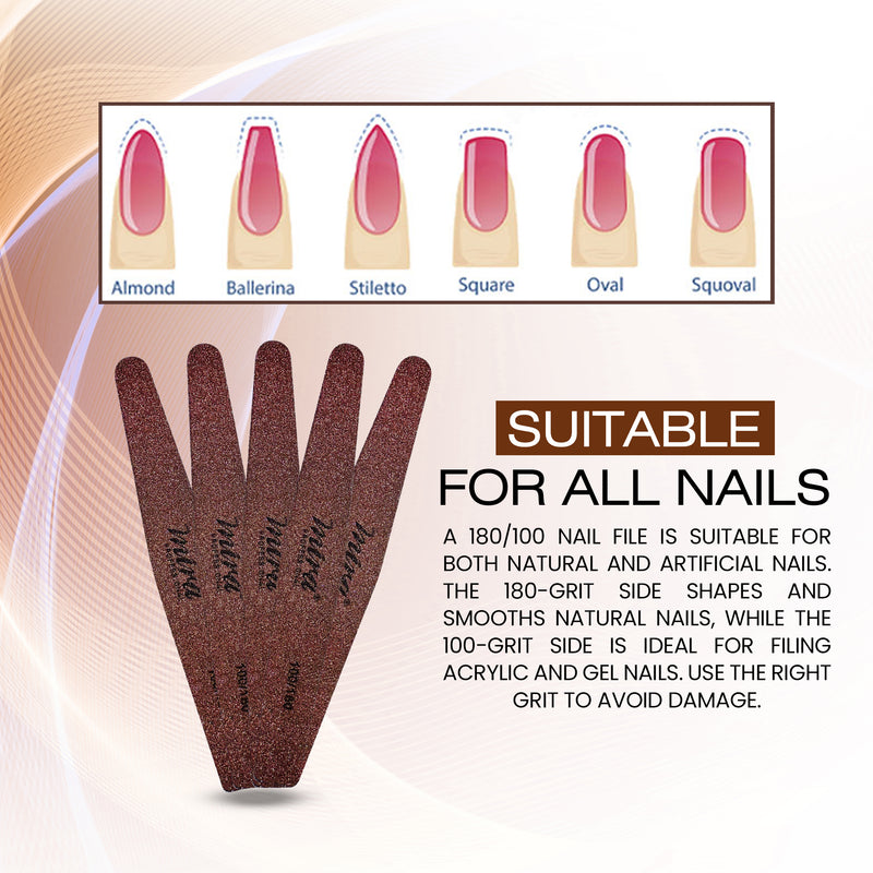 Diamond Nail File 25pcs Pack Mira 711