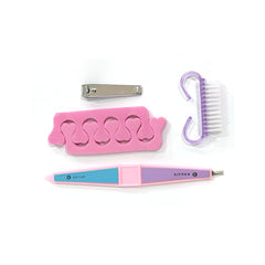 Disposable Manicure Pedicure 4 Pcs Tools Set 740 Mira-nail tools-albasel cosmetics