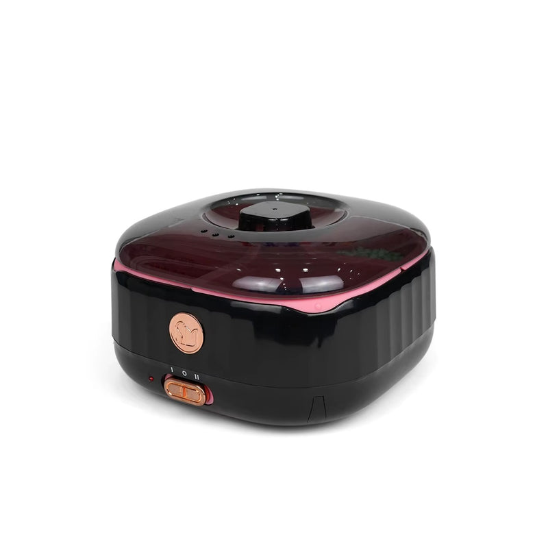 Electric Black Wax Warmer with 4 Silicone Pots – Professional Multi-Wax Heater - wax heater machine - electric wax heater - wax warmer - wax warmer for salon - Al Basel - UAE