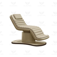 Facial Massage Spa Electric Bed Beige Color - spa bed - salon bed - al basel cosmetics