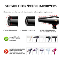 Windshield Hair Dryer Air Diffuser - al basel cosmetics