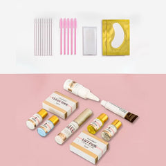 Black/Brown Lash Lifting & Tint Kit Iconsign– Fast Perm with Nutrition - lash kit - eyelash tint - Al Basel - UAE