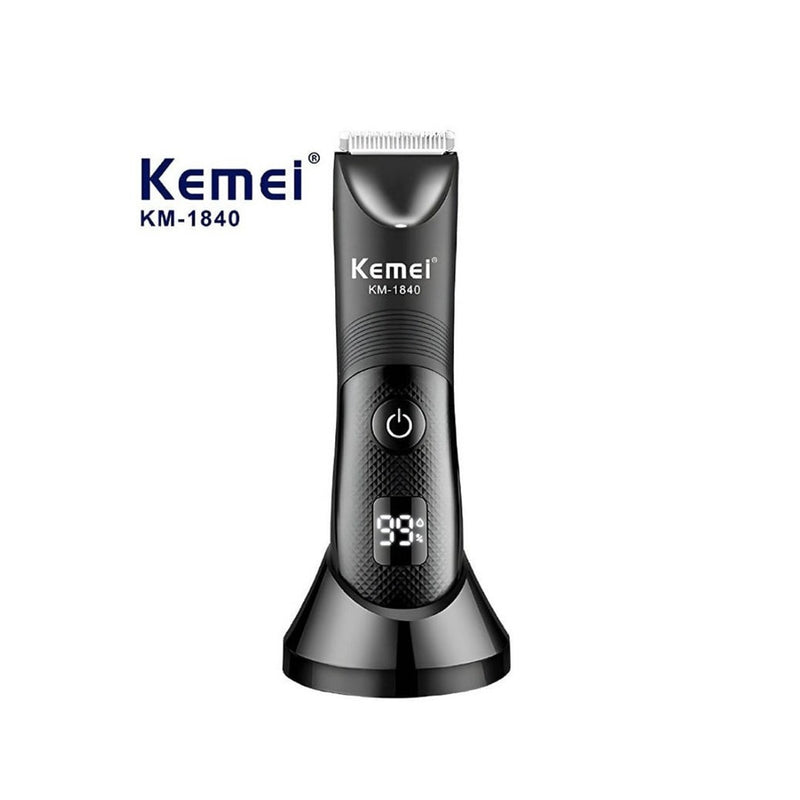 Kemei KM 1840 Body Grooming Trimmer for Smooth and Accurate Hair Removal - Al Basel Cosmetics - UAE