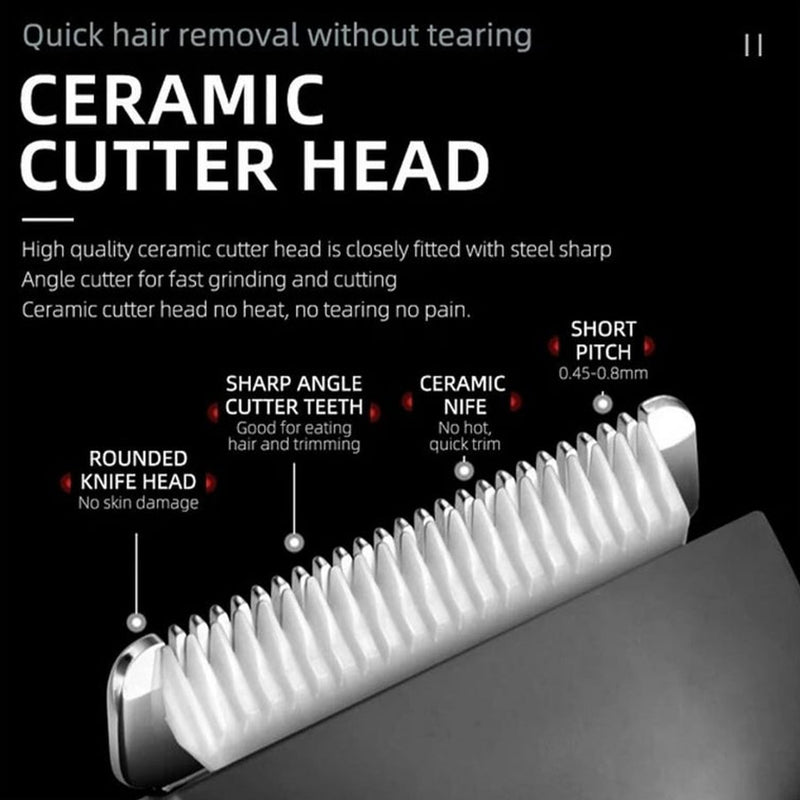 Kemei KM 1840 Body Grooming Trimmer for Smooth and Accurate Hair Removal - Al Basel Cosmetics - UAE