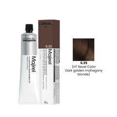 Hair Color Majirel 50ml 6.35 Dark Golden Mahagony Blonde (HT Revel Color) Loreal Professional-L’Oreal hair color-loreal uae- loreal professional- Al basel Cosmetics
