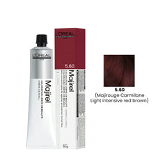 Hair Color Majirel 50ml 5.60 Majirouge Carmilane Light Intensive Red Brown Loreal Professional-L’Oreal hair color-loreal uae- loreal professional- Al basel Cosmetics