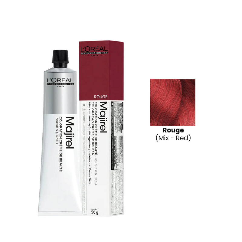 Hair Color Majirel 50ml Rouge (Mix Red) Loreal Professional-L’Oreal hair color-loreal uae- loreal professional- Al basel Cosmetics