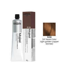 Hair Color Majirel 50ml 8.34 Light Golden Copper Blond(HT Revel Color) Loreal Professional-L’Oreal hair color-loreal uae- loreal professional- Al basel Cosmetics