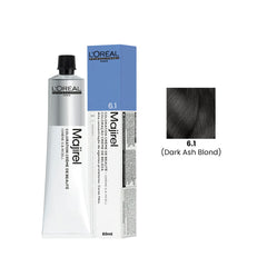 Hair Color Majirel 60ml 6.1 Dark Ash Blonde Loreal Professional - Majirel hair color - Al Basel Cosmetics - UAE