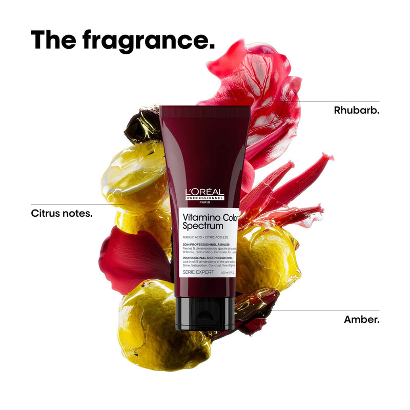 Vitamino Color Spectrum Conditioner 200ml – Loreal Professionnel - Deep Conditioner Serie Expert - hair conditioner - Loreal UAE - hair conditioner for color treated hair - vitamino color spectrum conditioner - Al Basel - UAE - hair care