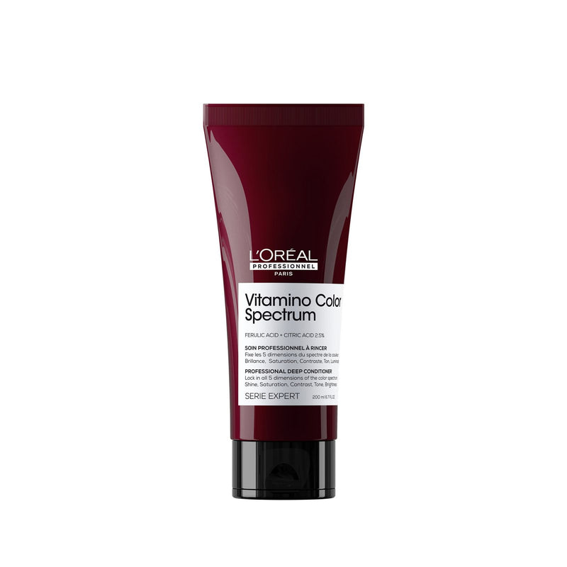Vitamino Color Spectrum Conditioner 200ml – Loreal Professionnel - Deep Conditioner Serie Expert - hair conditioner - Loreal UAE - hair conditioner for color treated hair - vitamino color spectrum conditioner - Al Basel - Abu dhabi - UAE - hair care