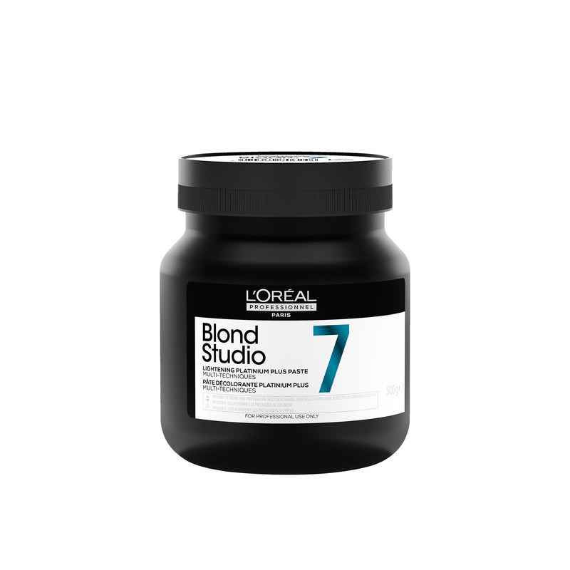 Blond Studio 7 Lightening Platinum Plus Paste 500g Bottle Loreal Professional-loreal- platinum paste-al basel cosmetics