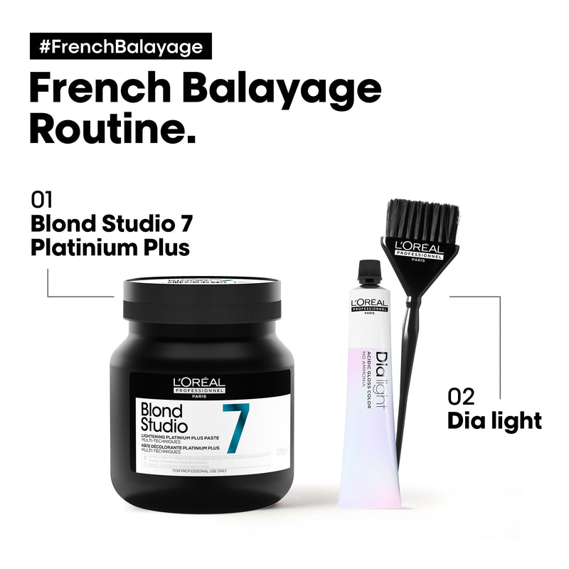 Blond Studio 7 Lightening Platinum Plus Paste 500g Bottle Loreal Professional-loreal- platinum paste-al basel cosmetics