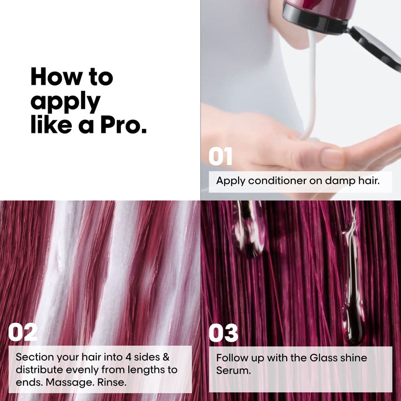 Vitamino Color Spectrum Conditioner 750ml – Loreal Professionnel - Deep Conditioner Serie Expert - loreal UAE - loreal conditioner - conditioner for color treated hair - al basel - UAE
