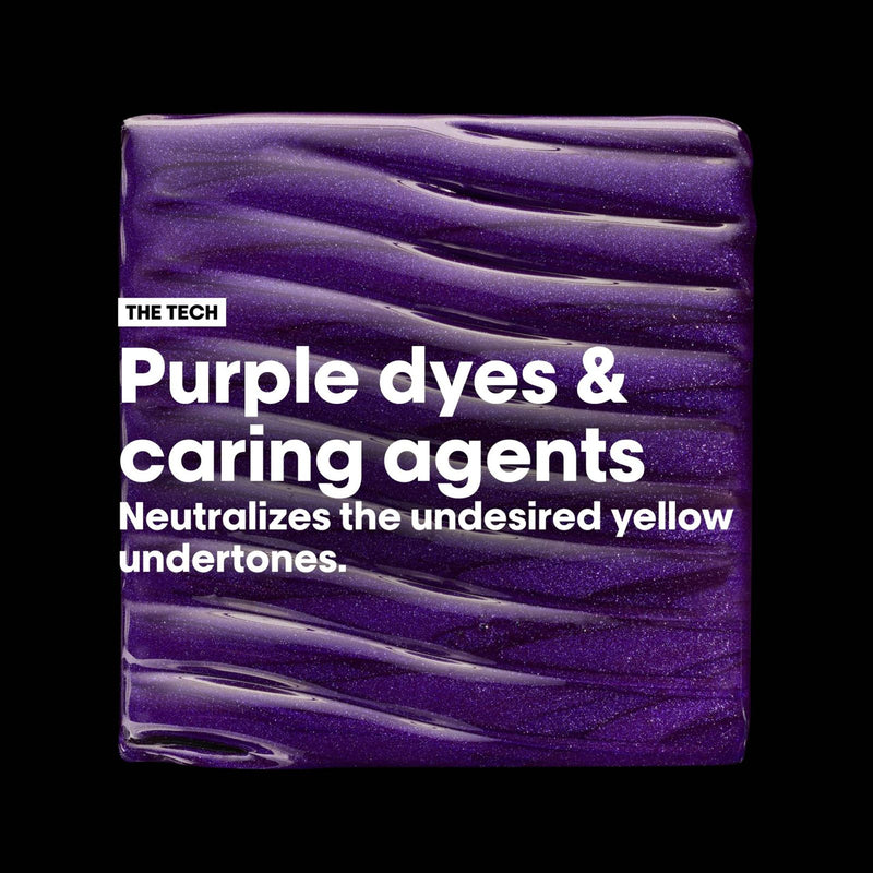 Vitamino Color Spectrum Purple Shampoo 300ml – Loreal Professionnel - Yellow Tone Neutralizing Shampoo - shampoo - loreal shampoo - loreal UAE - shampoo for blond hair - shampoo for color treated hair - vitamino color spectrum purple dyes - Al Basel - UAE