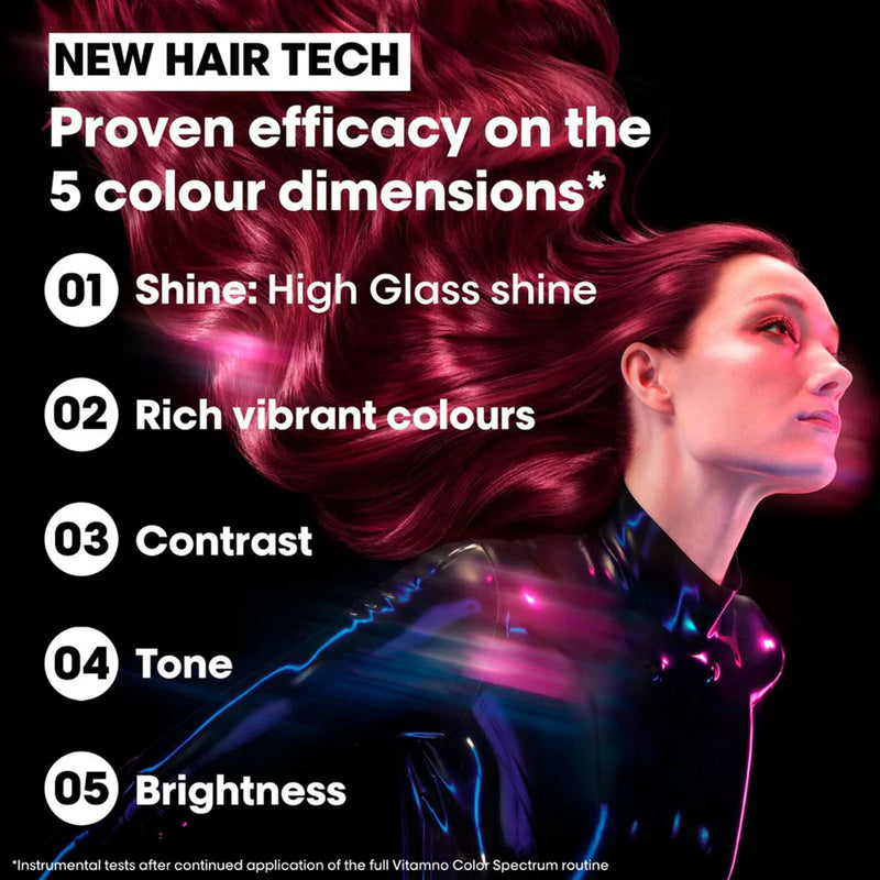 Vitamino Color Spectrum Shampoo 1500ml – Loreal Professionnel - Shampoo For Color Treated Hair - shampoo for color treated hair - hair shampoo - loreal UAE - loreal shampoo for colored hair - vitamino color spectrum shampoo - Al Basel - UAE
