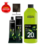 Loreal Professional iNOA Hair Color 60g 6 Dark Blonde-iNOA hair color- loreal UAE- Al basel