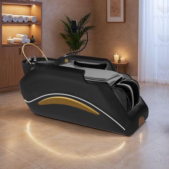 Black Salon Spa Furniture Series
