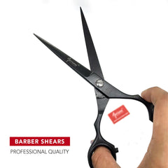 Mariani Professional Tempered steel 6.0 Inch Scissor (Black) 1033 - al basel cosmetics 