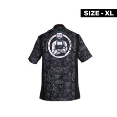 Black Men Barber Cape Uniform Apron extra large- salon- barber cape-al basel