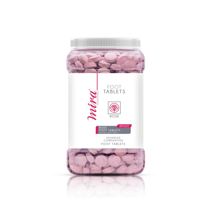 Mira Rose 420pcs x 6.5gm Foot Tablets Jar - pedicure foot tablets- foot care - foot tablets - al basel cosmetics