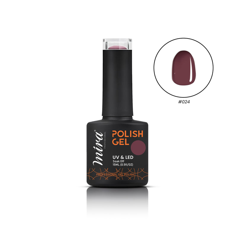 Nail Art Gel Nail Polish 15ml #024 Mira Professional - al basel - nail art - nail polish