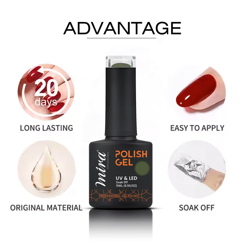 Nail Art Gel Nail Polish 15ml #047 Mira Professional- al basel - nail art - nail polish