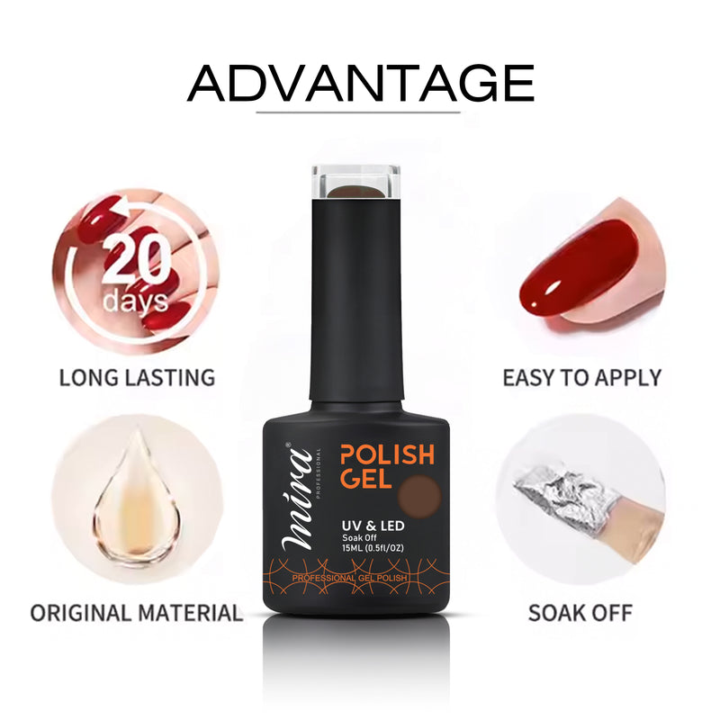 Nail Art Gel Nail Polish 15ml #050 Mira Professional- al basel - nail art - nail polish