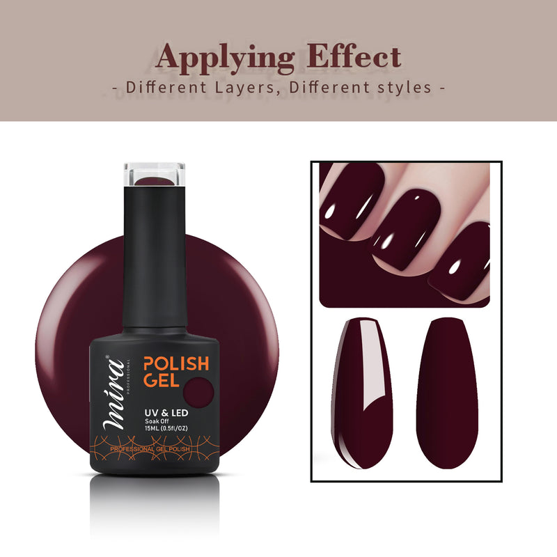 Nail Art Gel Nail Polish 15ml #053 Mira Professional- al basel - nail art - nail polish