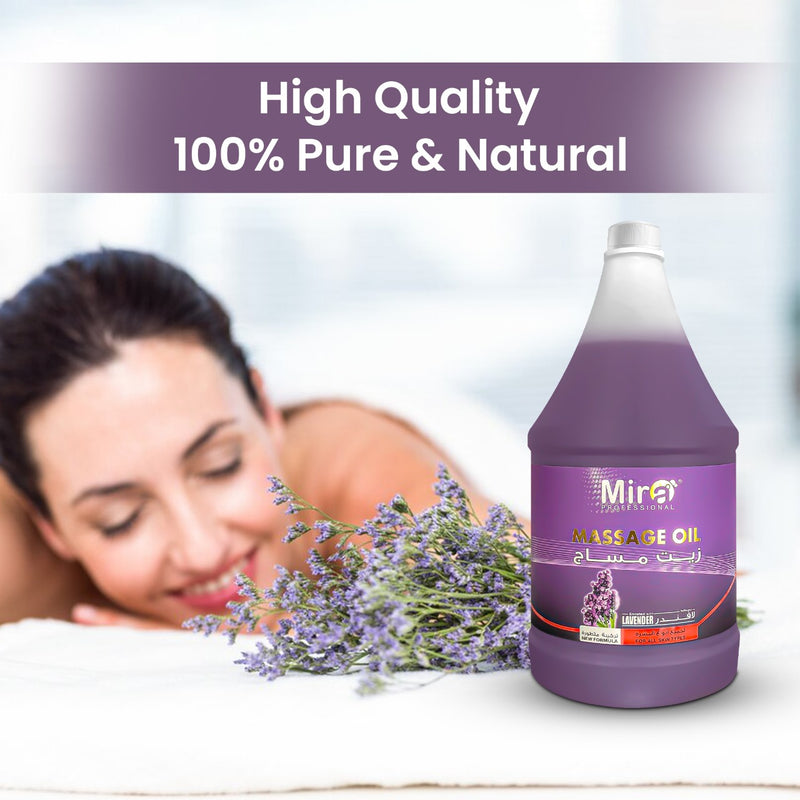 Mira Massage oil lavender 3.78ltr - al basel cosmetics