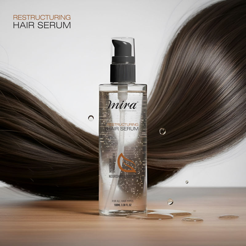 Restructuring Hair Serum 100ml Mira - Hair reconstructing serum - Hair serum for nourishment in UAE - Al Basel Cosmetics - UAE