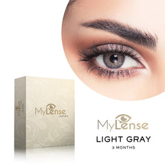 MyLense Light Gray (3 Month Use) Contact Lense - al basel cosmetics