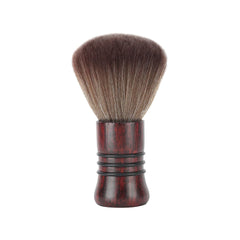 Wood Neck Duster Brush Brown- al basel comsetics