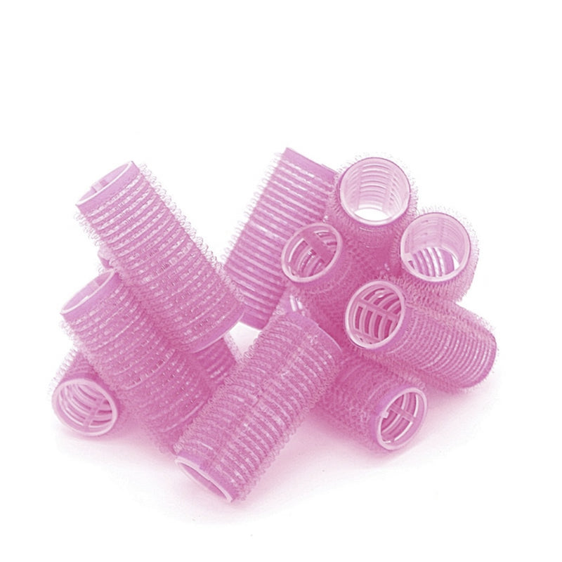 Plastic Hair Rollers Self Grip Hairdressing 10pcs