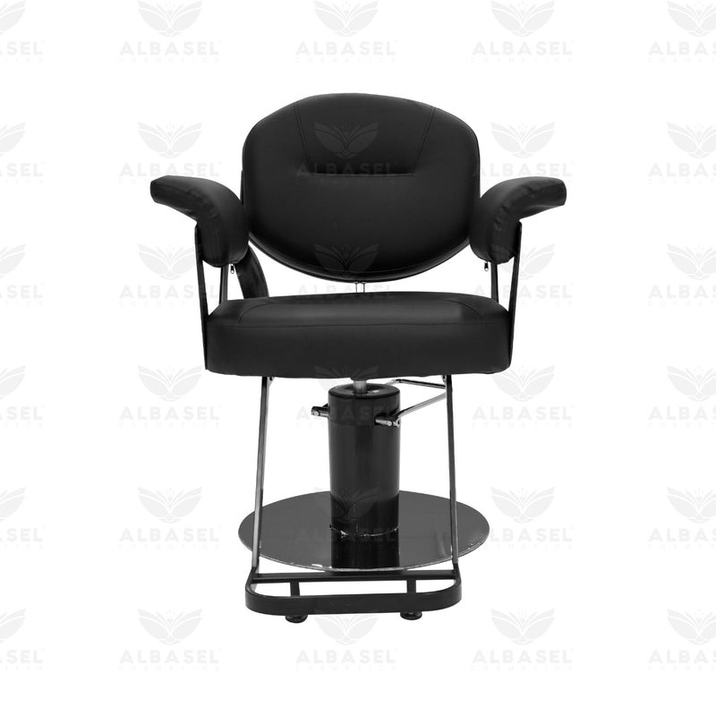 Professional Beauty Salon Ladies Hair Cutting Chair Black - Ladies Styling Chair KSA - Ladies Chair Oman - Al Basel Cosmetics - UAE