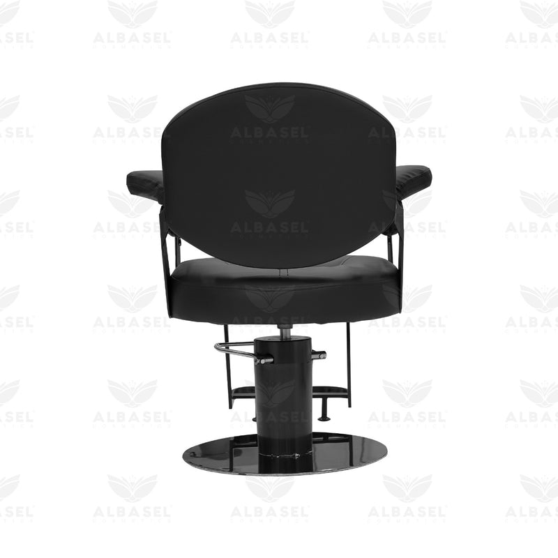 Professional Beauty Salon Ladies Hair Cutting Chair Black - Ladies Styling Chair KSA - Ladies Chair Oman - Al Basel Cosmetics - UAE