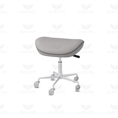 Professional Grey Pedicure Stool with Swivel & Adjustable Height – Salon & Spa Chair