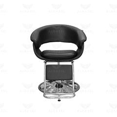 Professional Salon Ladies Chair Black and Chrome - al basel cosmetics