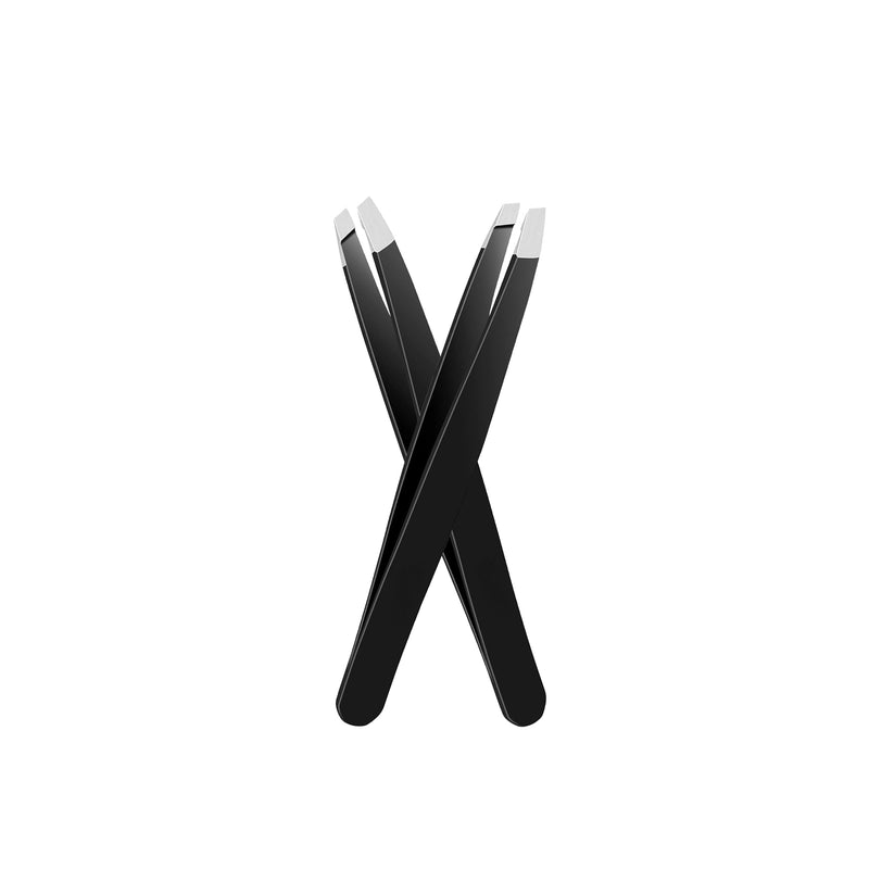 Professional Stainless Steel Tweezers for Eyebrows Mariani 727 2 Pcs
