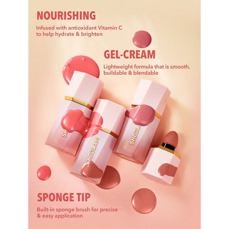 SHEGLAM Real Deal Color Bloom Liquid Blush - Long-Lasting Matte Blush UAE - Al Basel Cosmetics UAE - liquid blush