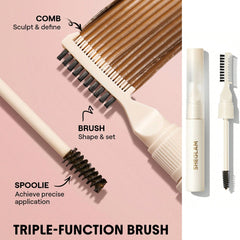 SHEGLAM Clear Laminating Brow Gel - Save It Brow Styling Gel UAE - eyebrow styling gel - eyebrow gel clear - sheglam eyebrow gel - Al Basel Cosmetics