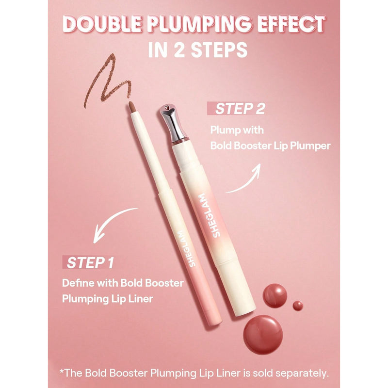 SHEGLAM Bold Booster Lip Plumper | Plumping Lip Gloss UAE - booster - metal lip booster - Al Basel Cosmetics - UAE - Sheglam UAE