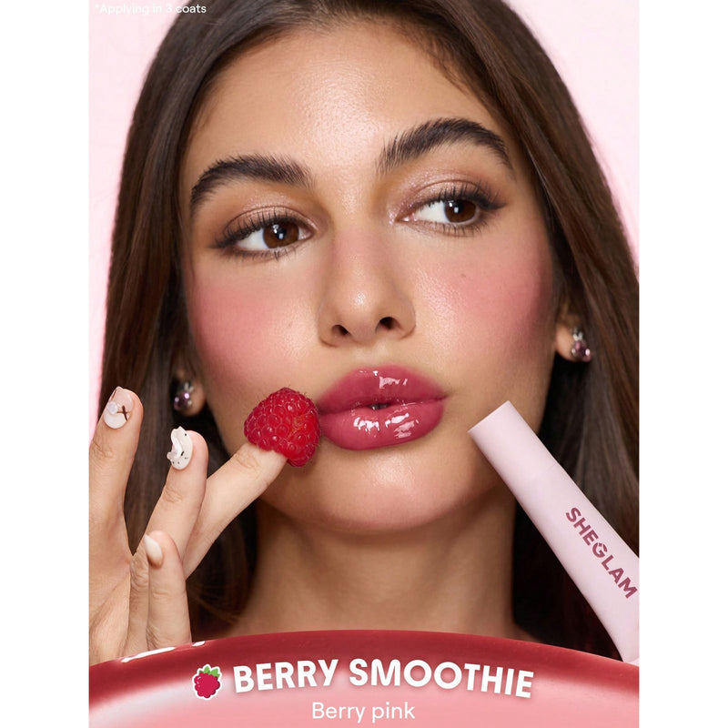 SHEGLAM Berry Smoothie Lip Gloss | Glossy Berry Tint – Al Basel UAE - Juicy Berry Shine UAE - lip gloss