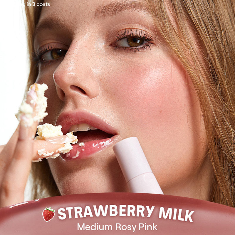 SHEGLAM Strawberry Milk Hydrating Lip Gloss - Al Basel Cosmetics UAE - lip gloss in Dubai - Lip care - make up product dealers in UAE