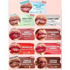 SHEGLAM Crystal Glaze Moisturizing Lip Gloss - Hydrating lip gloss - Al Basel Cosmetics - UAE