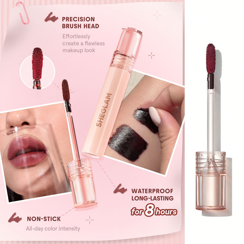 SHEGLAM Pinky Promise Peel Off Lip Liner Stain - Fall In Line Lip Tint UAE - smudge proof lip liner - SHEGLAM - Al Basel Cosmetics