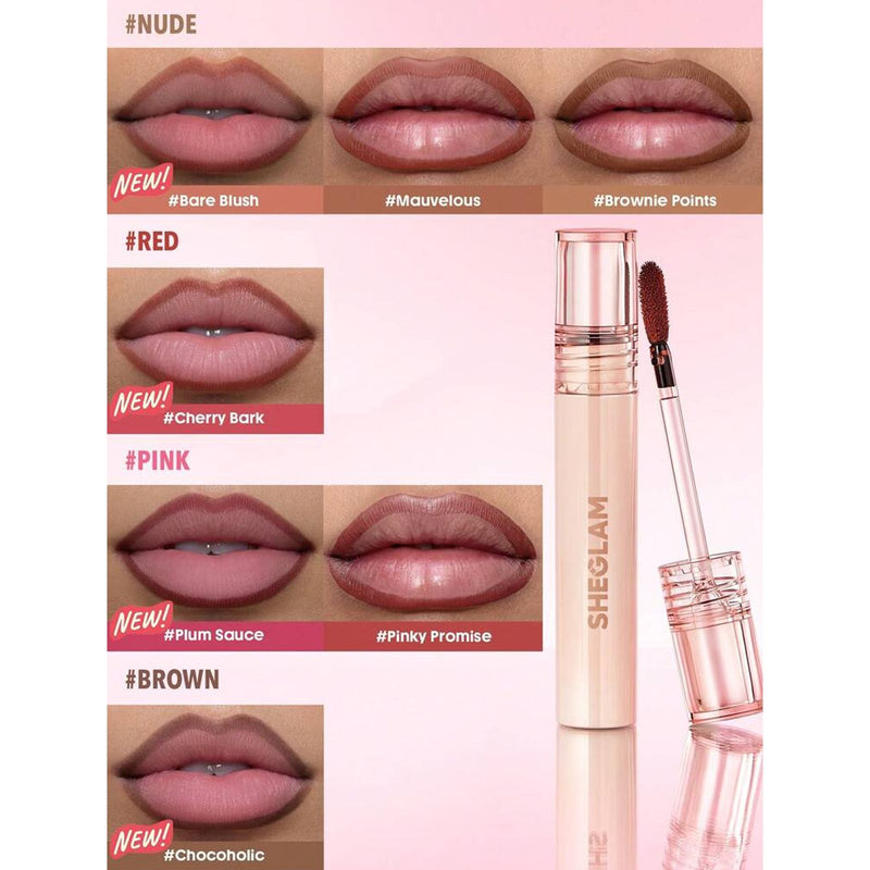 SHEGLAM Pinky Promise Peel Off Lip Liner Stain - Fall In Line Lip Tint UAE - smudge proof lip liner - SHEGLAM - Al Basel Cosmetics