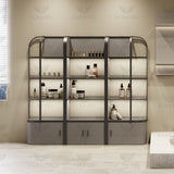 Salon & Spa Product Display Shelf Stand – Grey Color - Al Basel Cosmetics - UAE